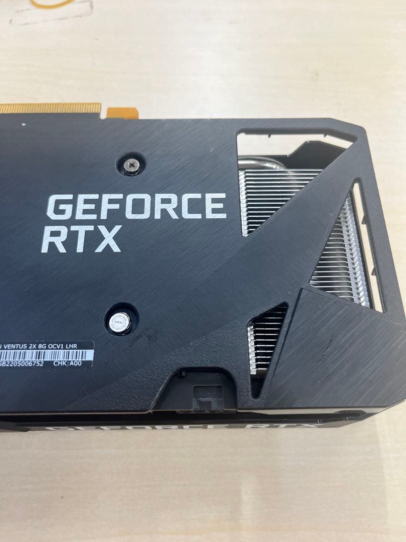 MSI製　RTX3060ti