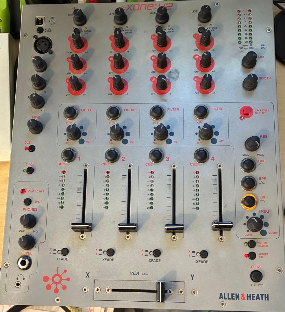 XONE 42 ALLEN&HEATH 中古 OYAIDE電源ケーブル付