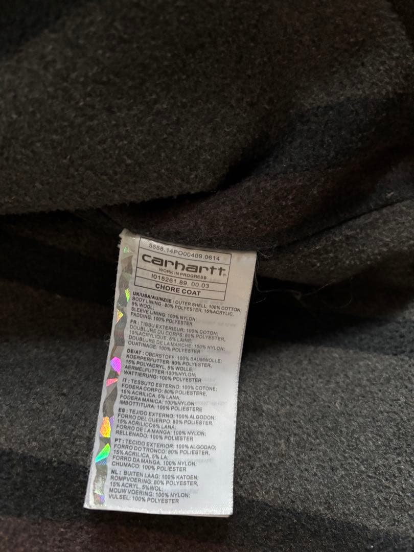 ジャケット・アウター Carhartt Michigan Chore Coat S