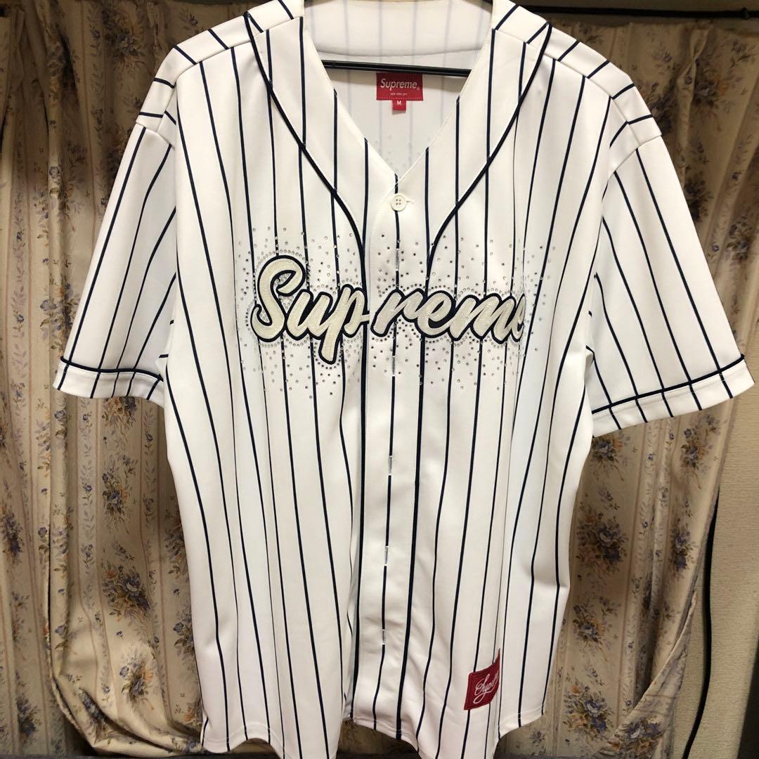 Supreme ストライプジャージ Mサイズ