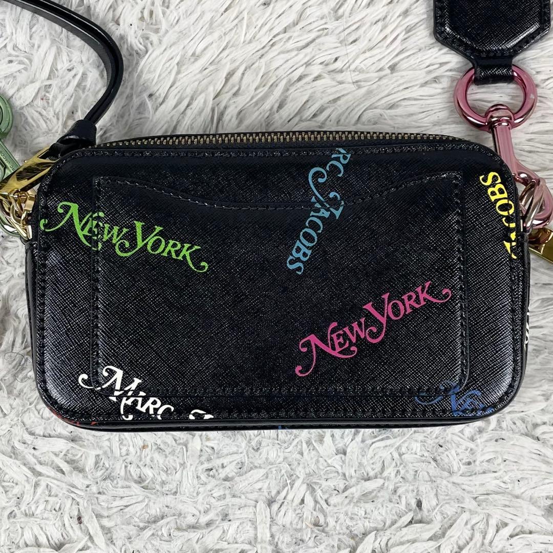 極美品 マークジェイコブス レザー 2WAY ショルダーバッグ スナップショット