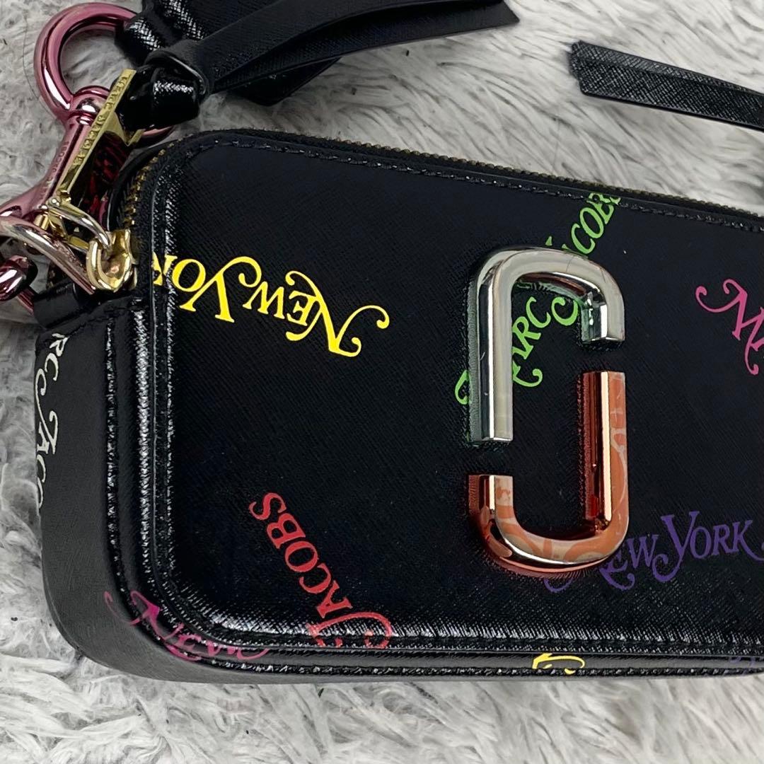 極美品 マークジェイコブス レザー 2WAY ショルダーバッグ スナップショット