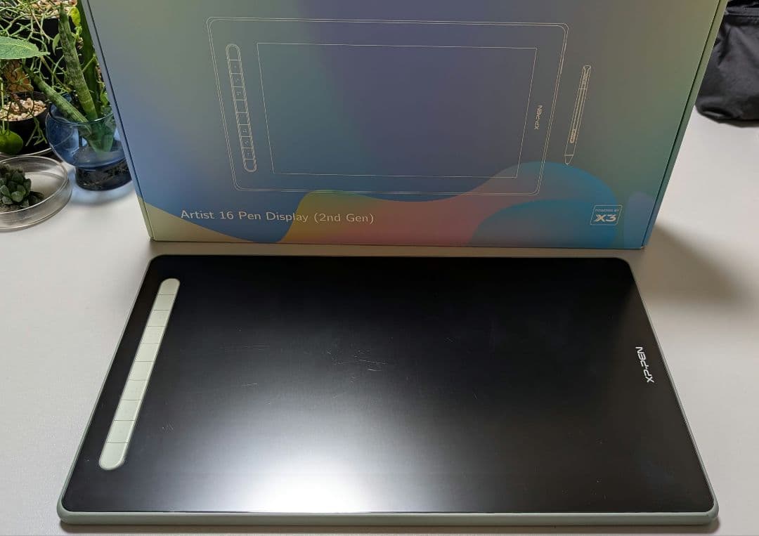 XP-PEN Artist16 2ndGen 液タブ グリーン