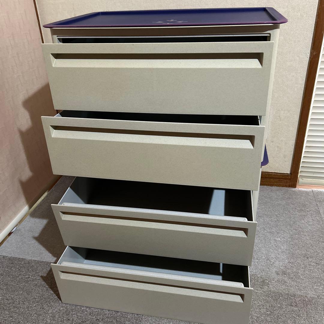 Tupperware マルチオーガナイザー 2段引き出し 2個セット