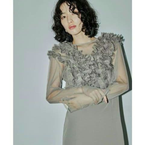 美品✨️niana 　Many wayフリルドレス ボレロ ブラウス セット3点