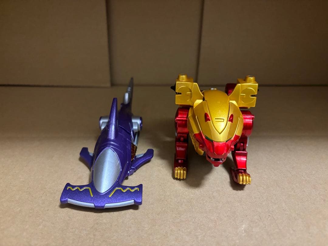 ガオレンジャー　パワーアニマル　2個セット　ガオライオン　ガオハンマーヘッド