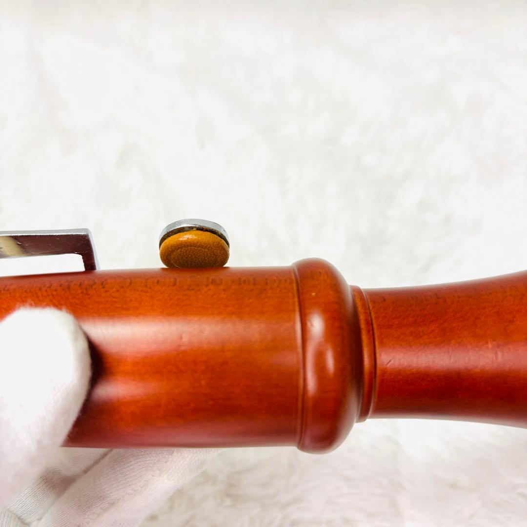 ゼンオン テナーリコーダー 木製 2300B ケース付 音出し確認済み 全音