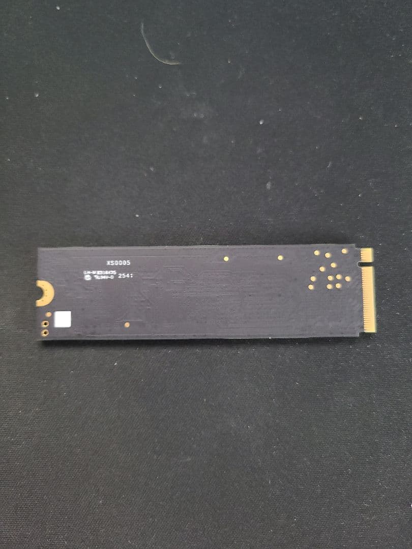 【動作確認済】M.2 NVMe SSD 512GB【ほぼ新品】