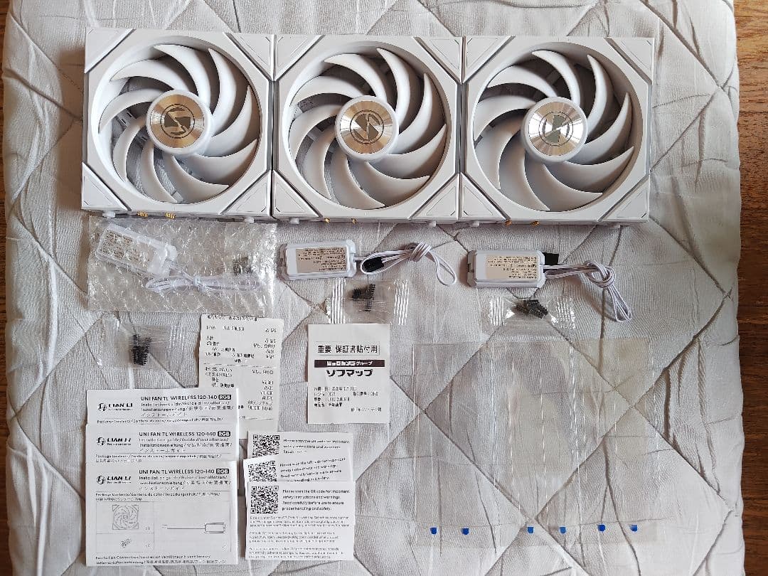 PC用ファン・クーラー Lian Li UNI FAN TL Wireless 120 WT