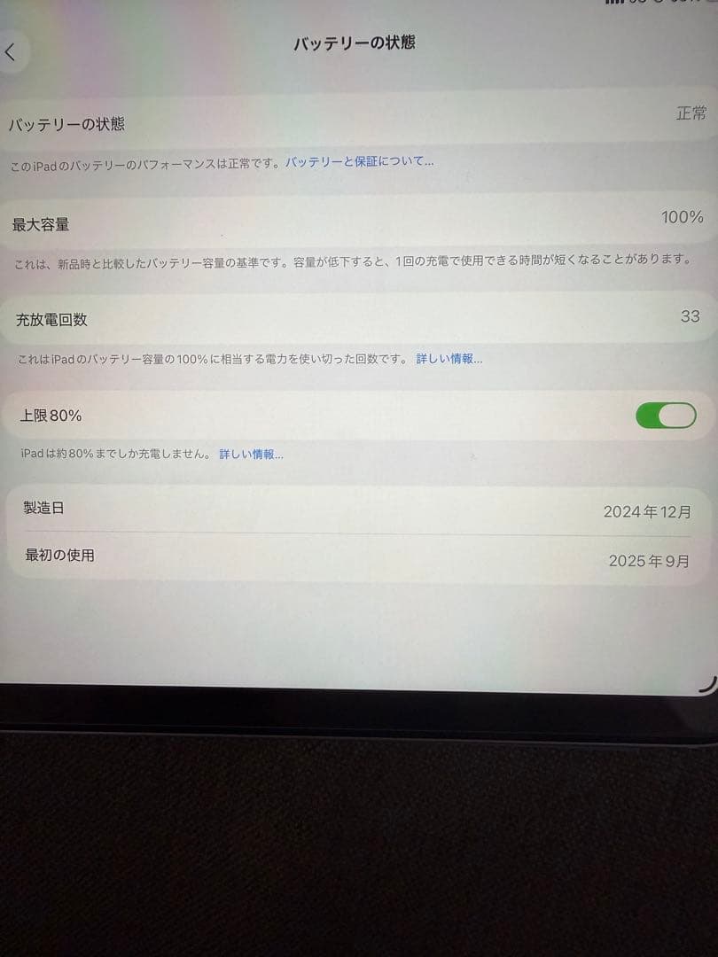 iPad mini第7世代256GB Wi-Fi + Cellular パープル