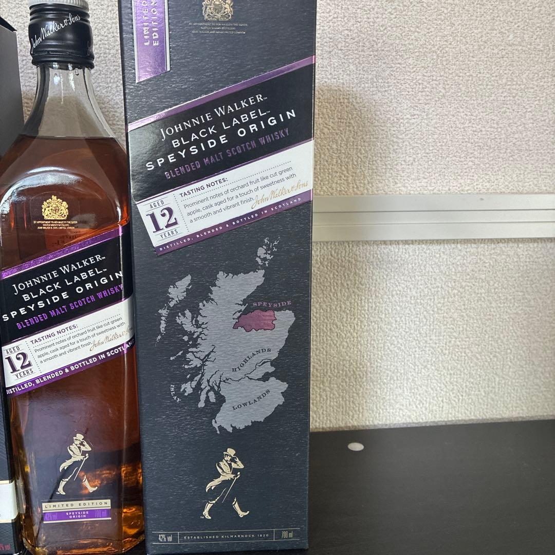 ジョニーウォーカー5本セット未開封