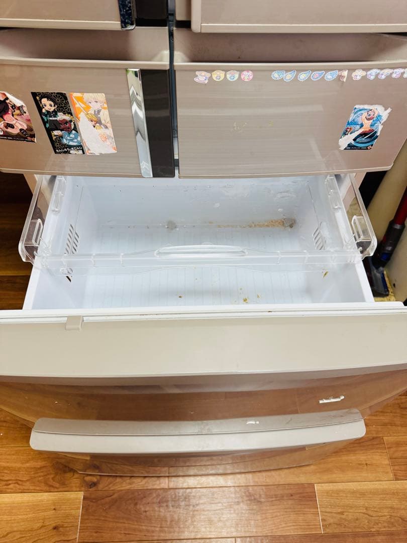 福岡発 三菱MITSUBISHI 冷凍　冷蔵庫 465L 6ドア 大容量　動作品