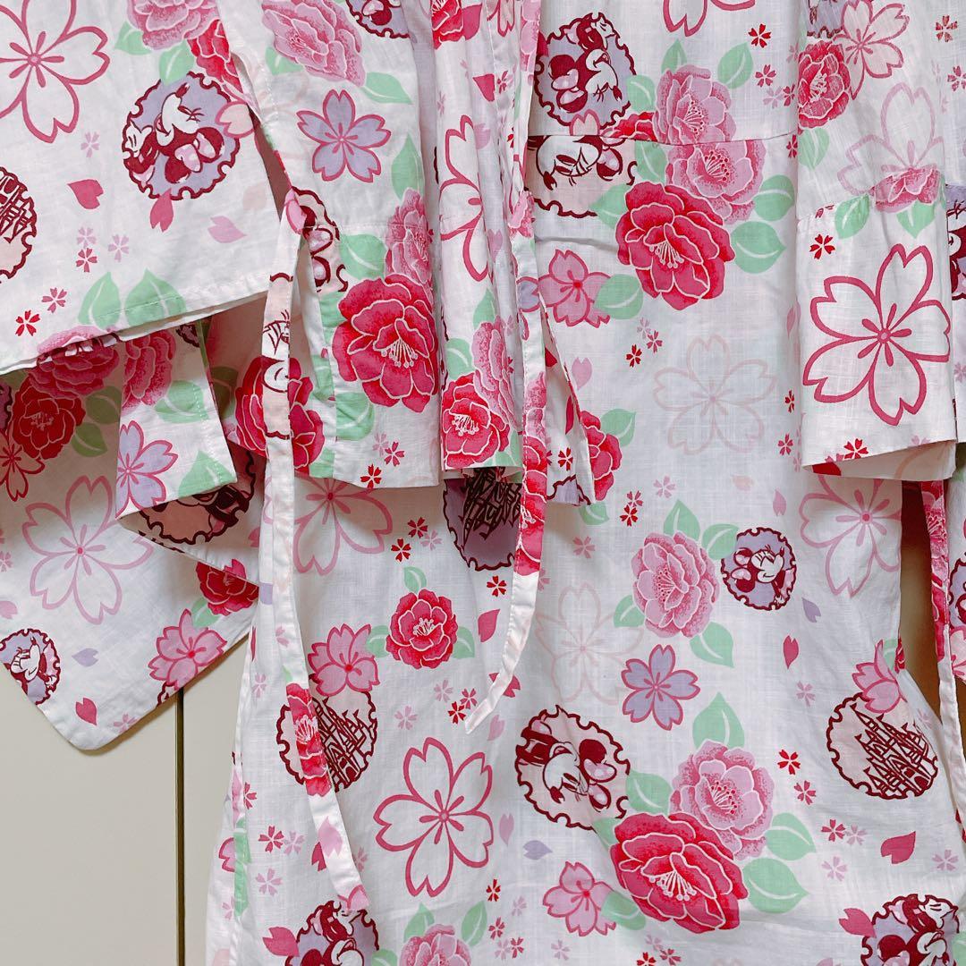 【最終値下げ】東京ディズニーリゾートセパレート浴衣 ミニーマウス Mサイズ