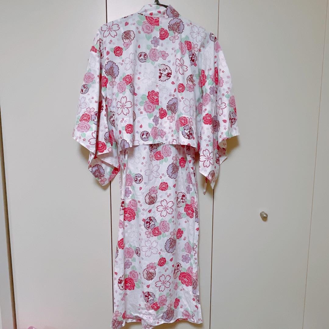 【最終値下げ】東京ディズニーリゾートセパレート浴衣 ミニーマウス Mサイズ