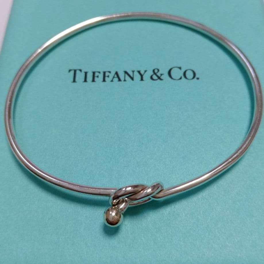 専用ですティファニー フック＆アイ ラブノット バングル コンビ 925×750