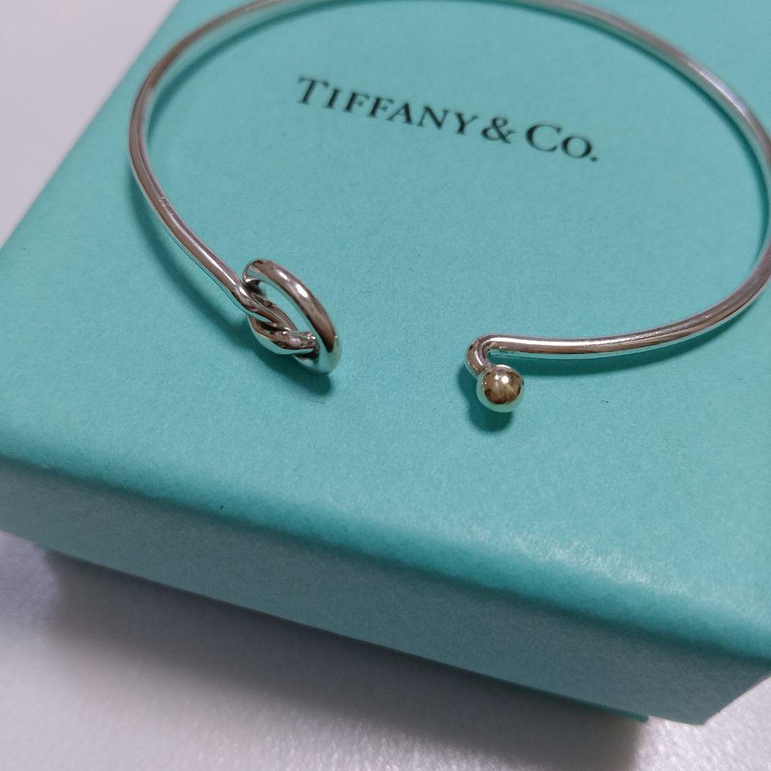 専用ですティファニー フック＆アイ ラブノット バングル コンビ 925×750