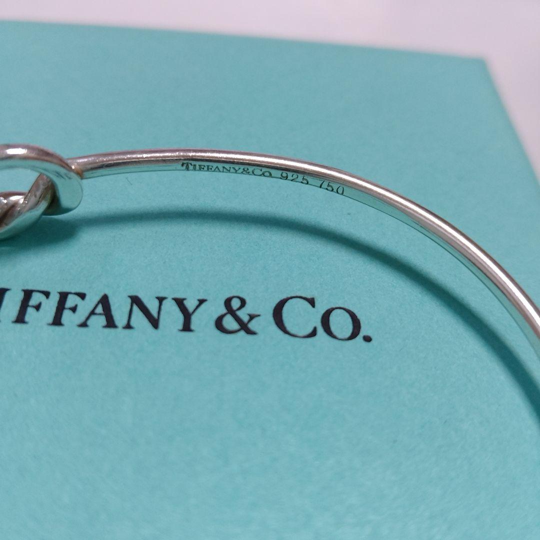 専用ですティファニー フック＆アイ ラブノット バングル コンビ 925×750