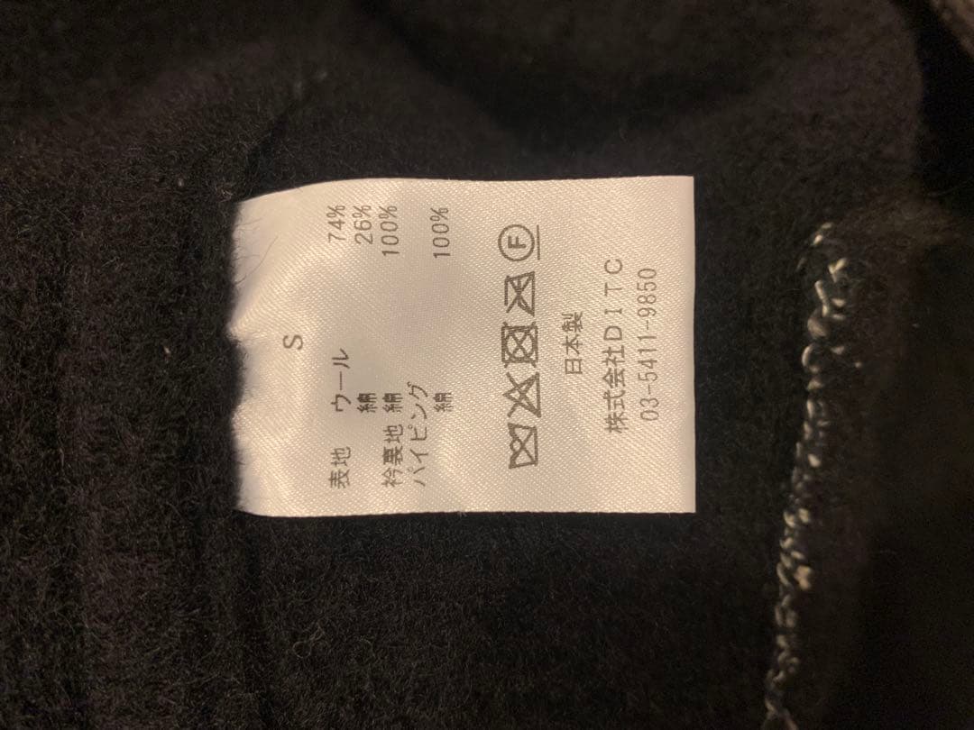 BOWWOW B CLOTH JACKET AGED BW252-BCJ 黒 S