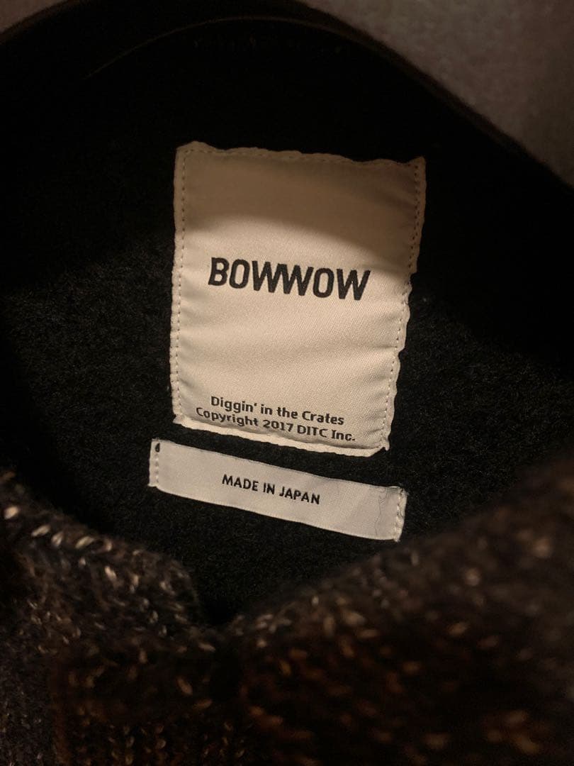 BOWWOW B CLOTH JACKET AGED BW252-BCJ 黒 S