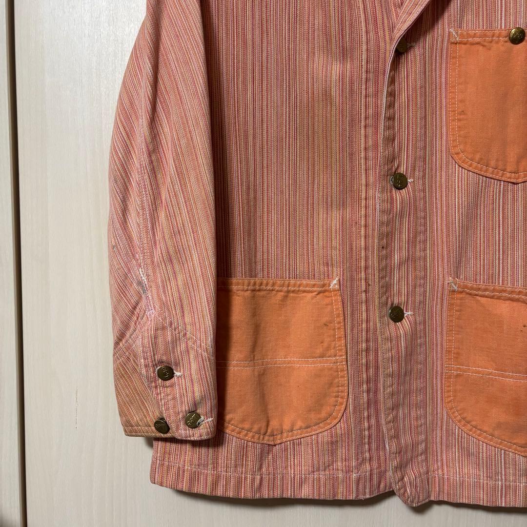 1970s Lee マルチストライプ カバーオール
