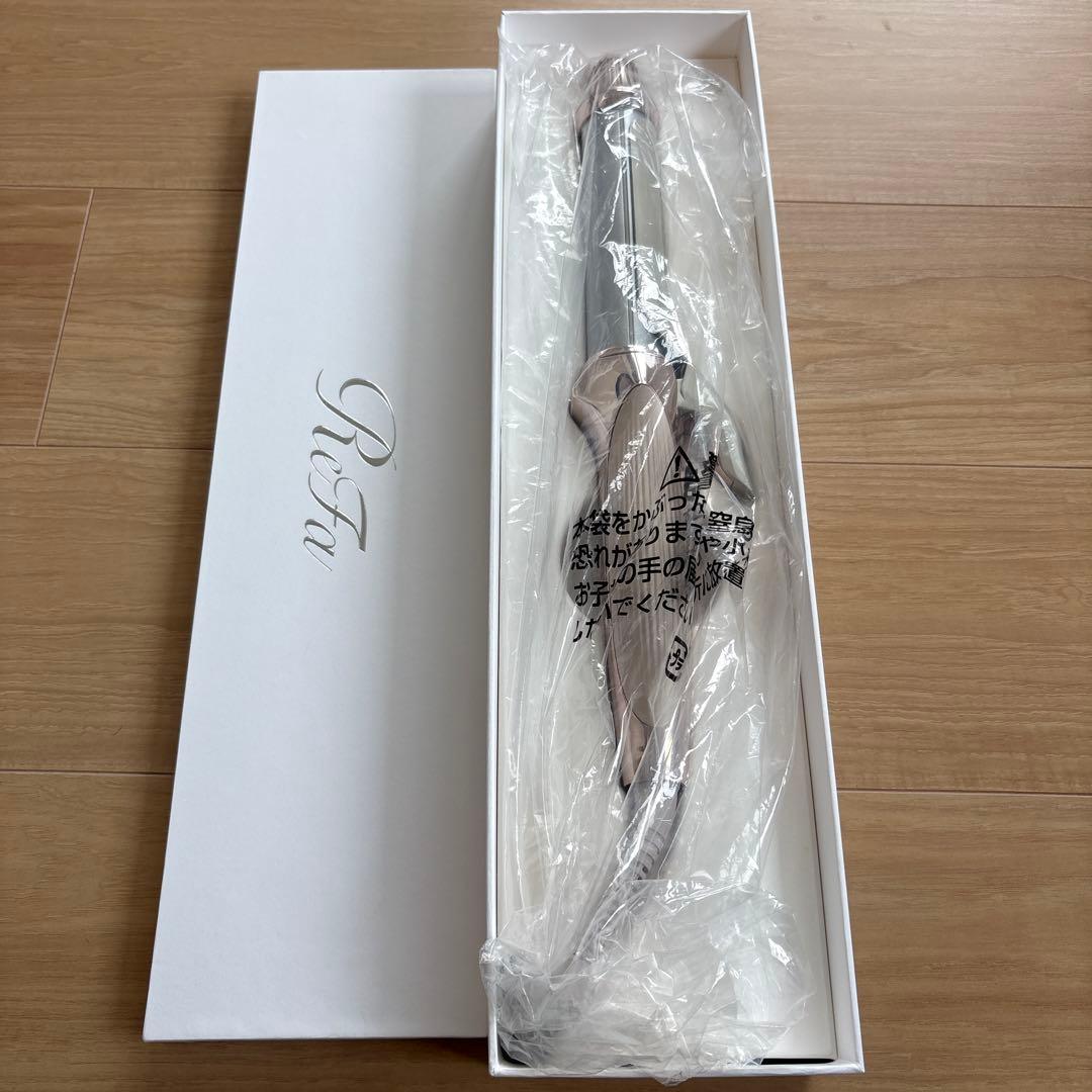 リファ　カールアイロンプロ38m シャンパングレージュ　ほぼ新品