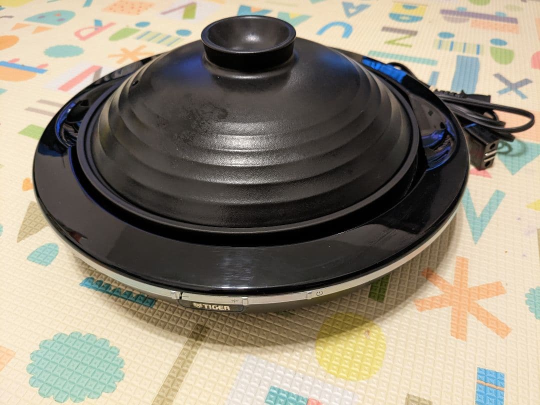 IH陶板焼き器　CRX-A100 ブラック 陶板プレ一卜新品