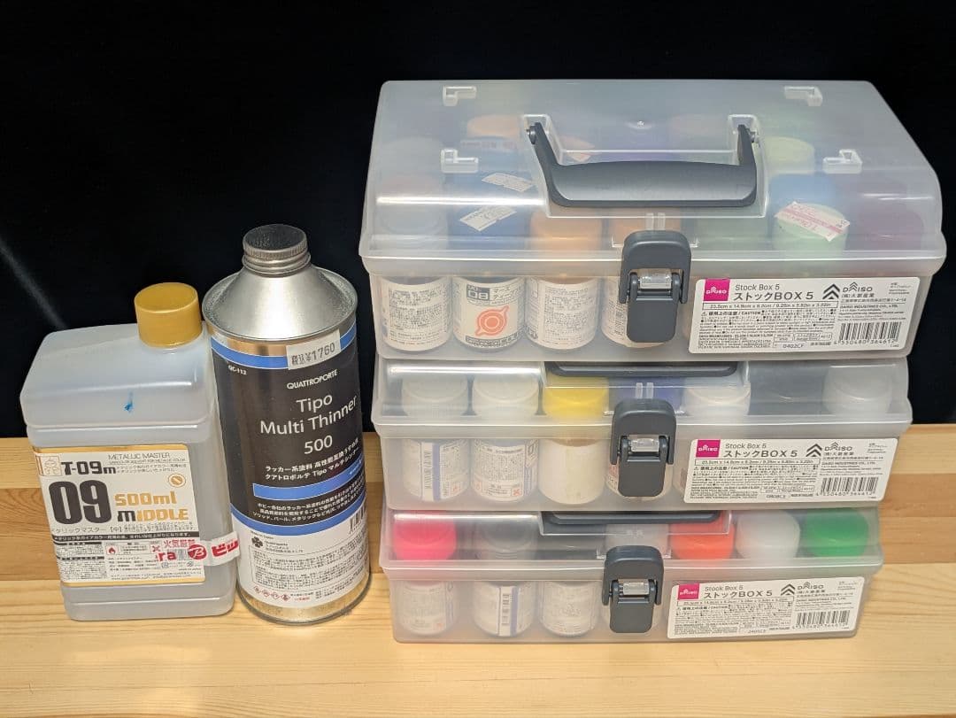 ガイアノーツ　塗料セット + Tipo Multi Thinner 500