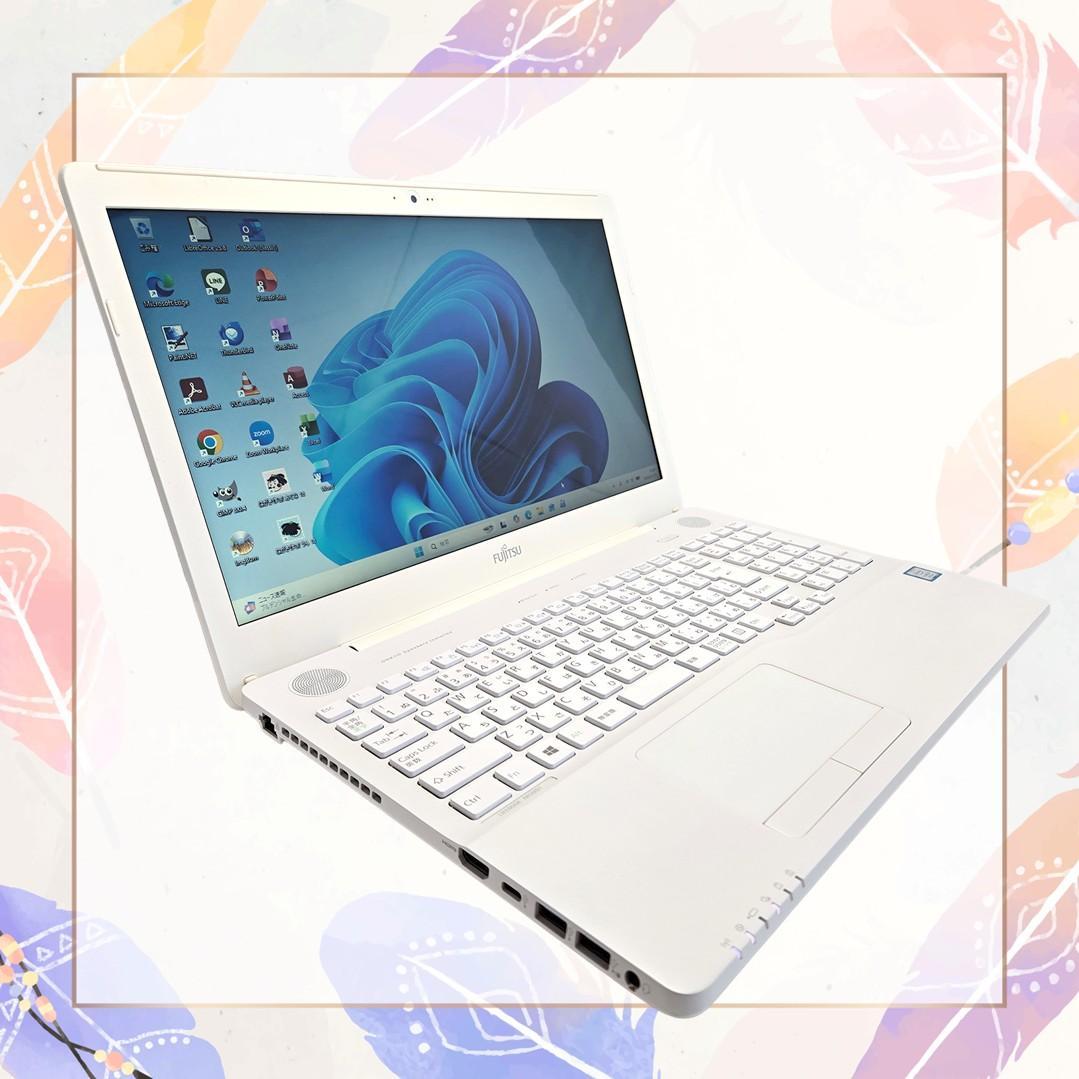 富士通 AH50/D1 Core i7 メモリ16GB SSD256GB 難あり