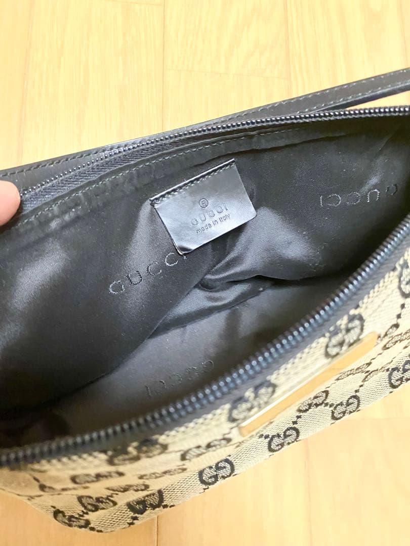【美品】グッチ GUCCI GG柄 ハンドバッグ ハンドバッグ GGキャンバス
