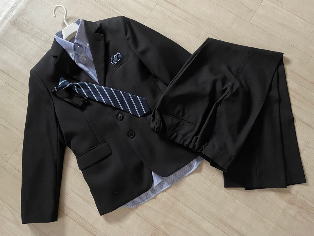 チ*ロ様 OLIVER HOUSE スーツ 男子 卒業式 【ゆったりE体サイズ】