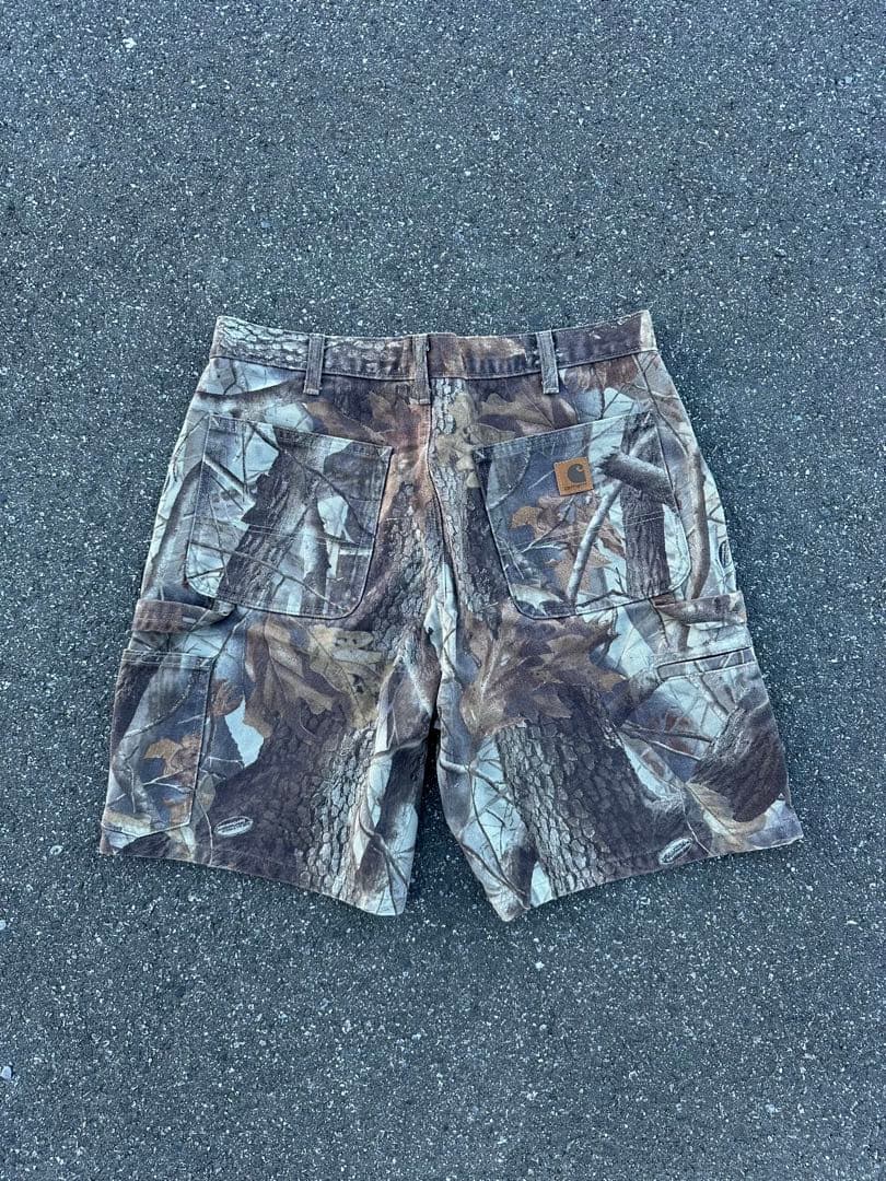 00ss Carharttリアルツリーショートパンツ　W34
