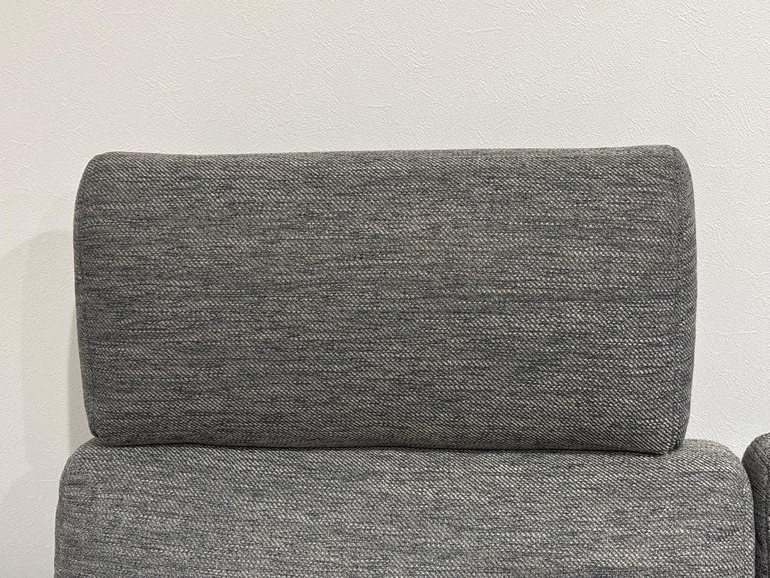 てぃ【ニトリ】布Nシールド、カウチソファ、グレー