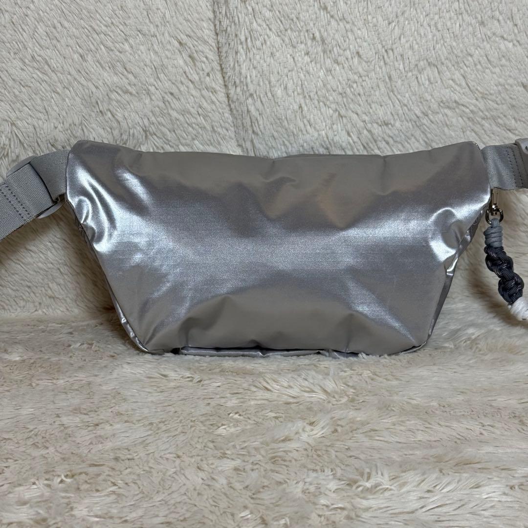 LeSportsac×Ameri DX Belt Bag シルバー ボディバッグ