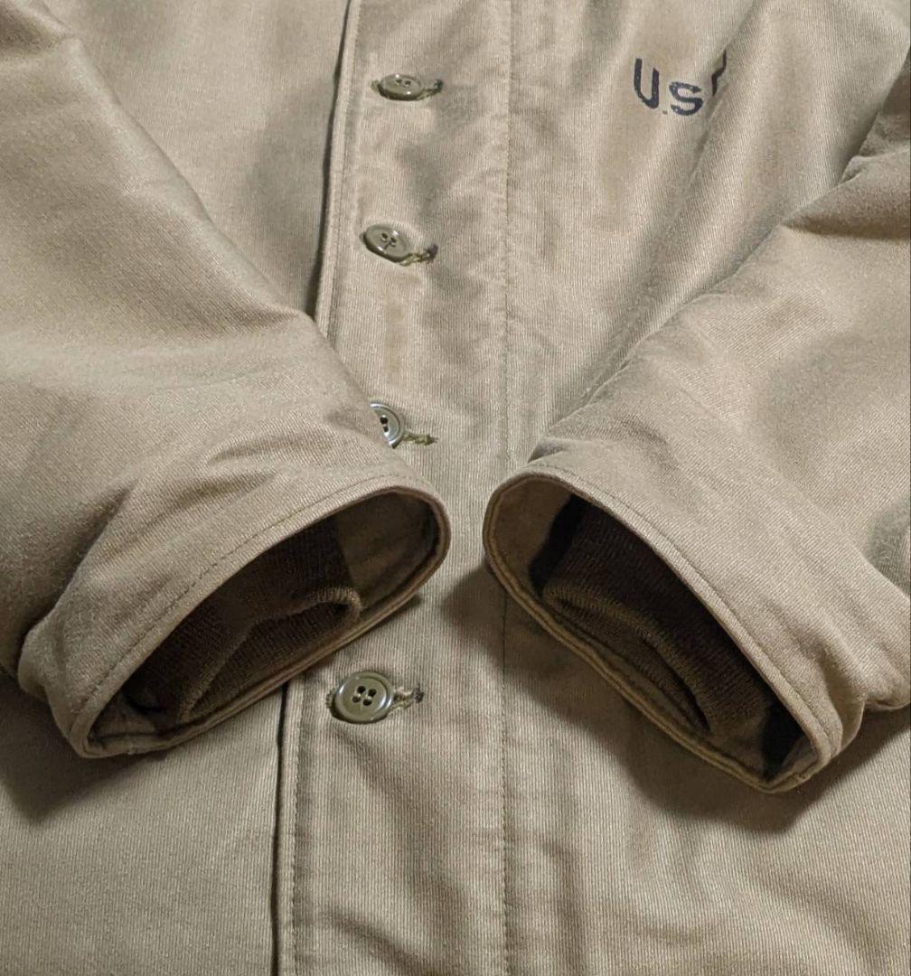 ✨美品✨ HOUSTON N-1 デッキジャケット U.S.N ミリタリー 42