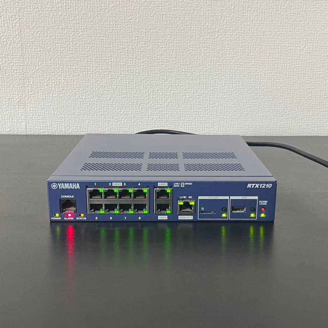 YAMAHA ギガアクセスVPNルーター RTX1210
