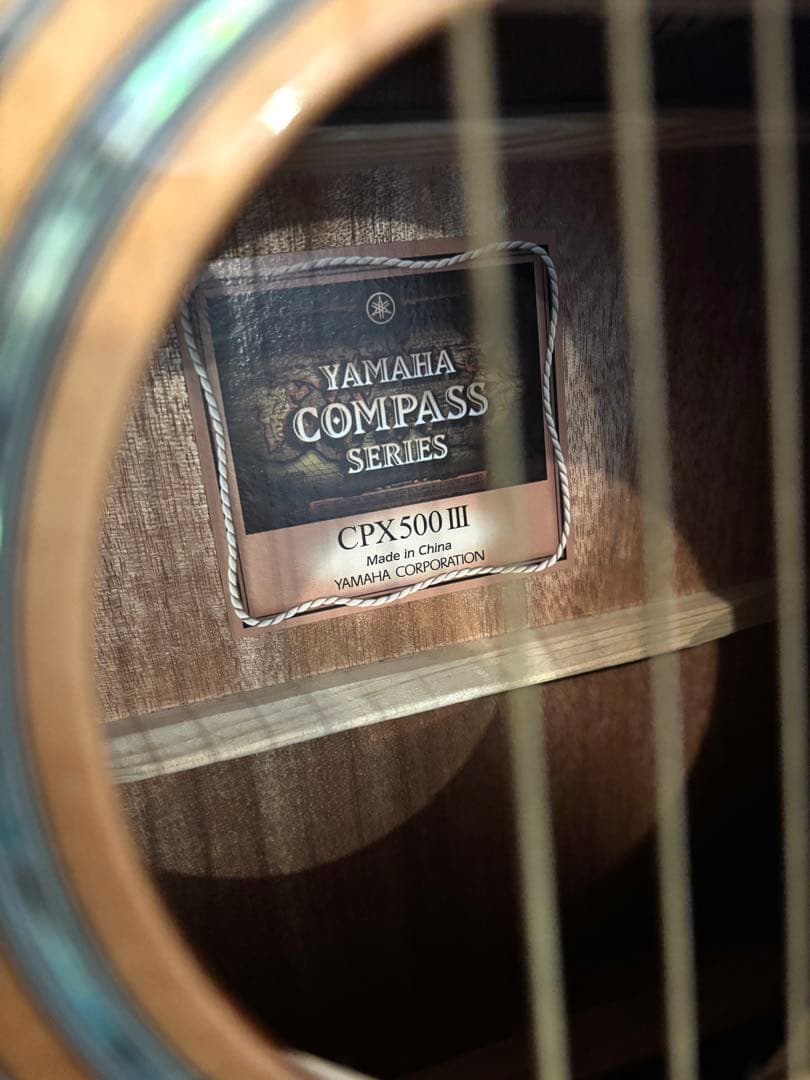 YAMAHA CPX500III エレアコCompass Series 中古美品