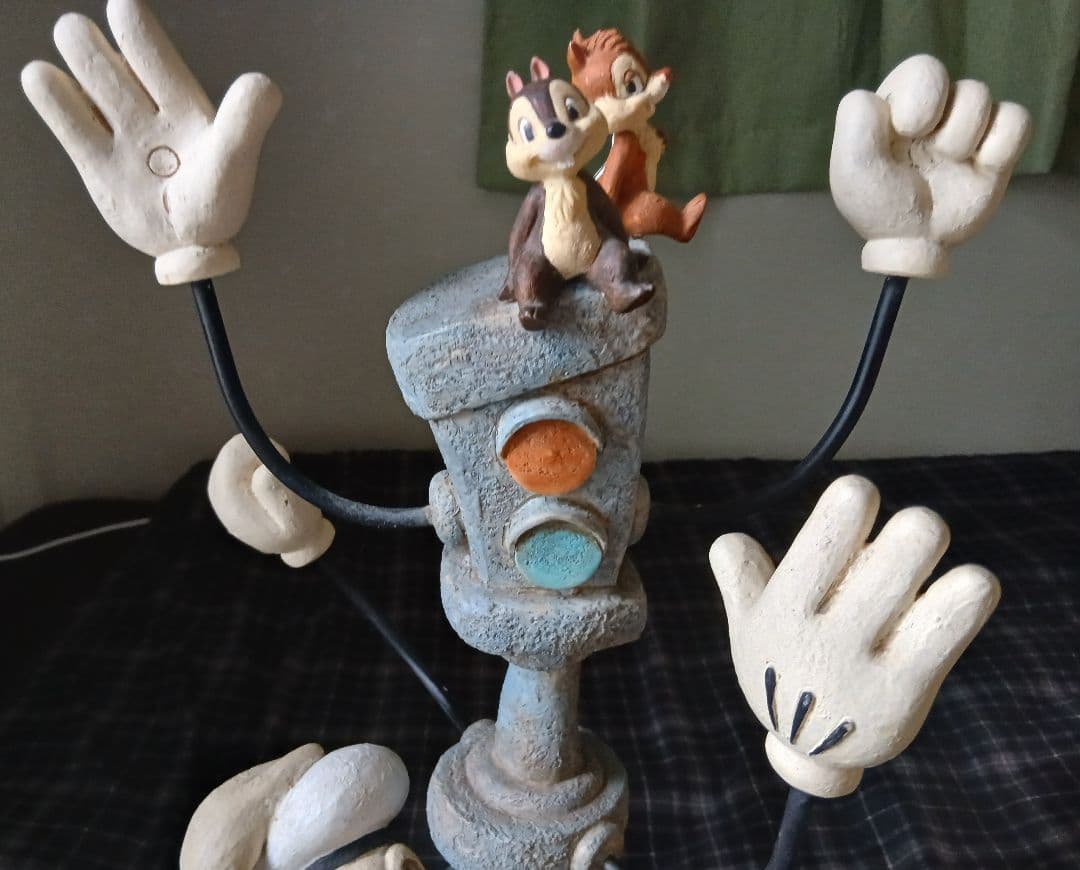 d*3様 ディズニー ドナルド チップとデール スリッパラック セトクラフト