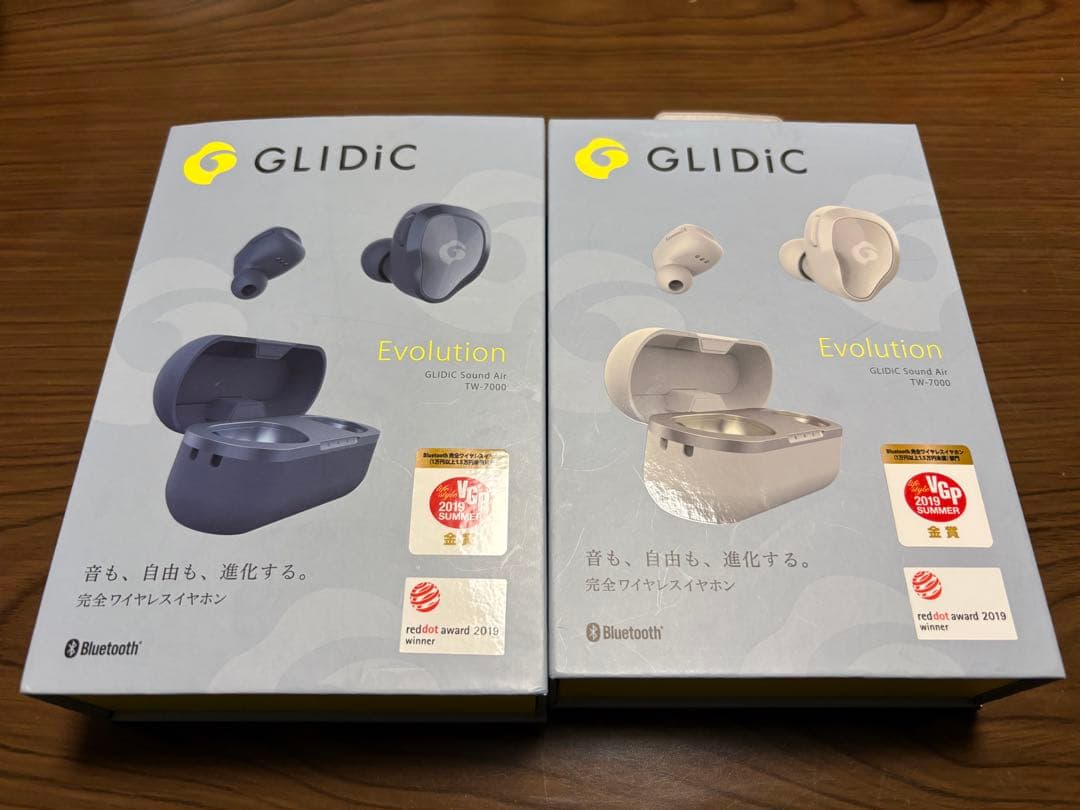 GLIDiC 完全ワイヤレスイヤホン TW-7000 2個セット