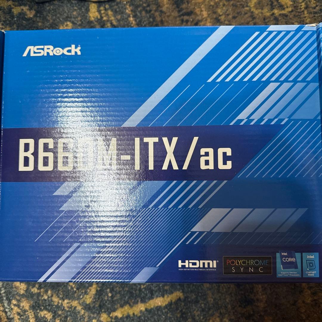 マザーボード ASROCK B660M-ITX/ac