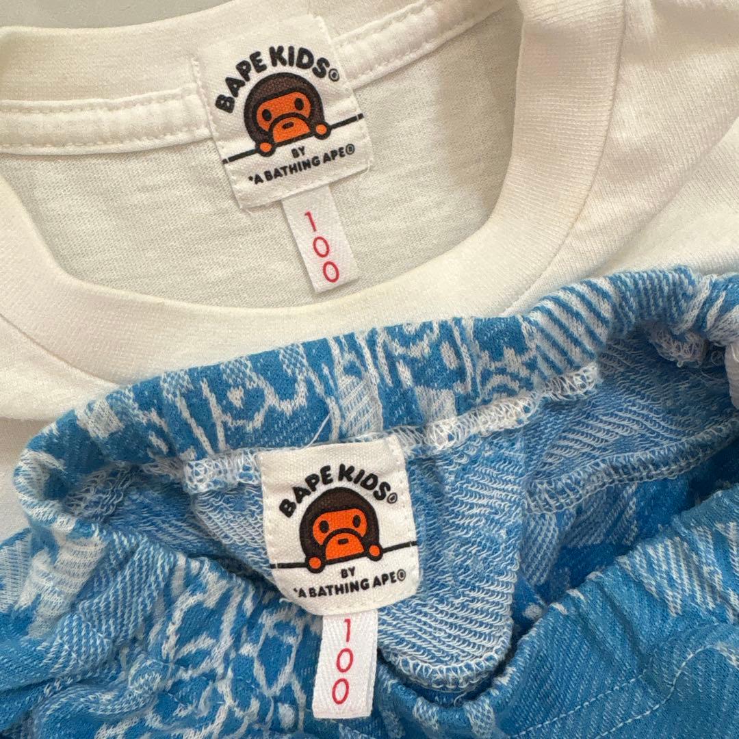 BAPE KIDS Tシャツ スカートセット