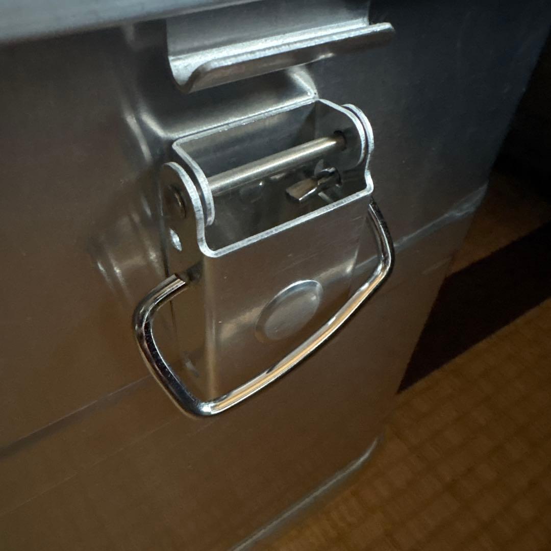 しん様依頼品 旧型 DULTON ダルトン アルミコンテナ Lサイズ