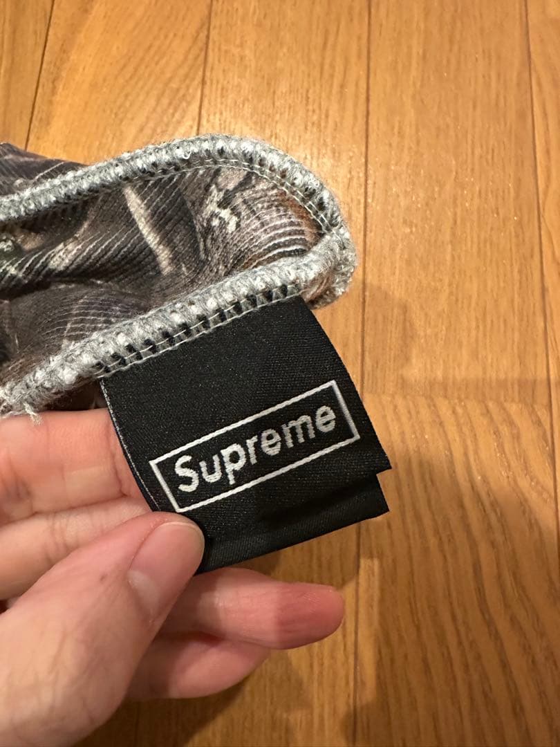 SUPREME BOX LOGO ニットキャップ　カモ