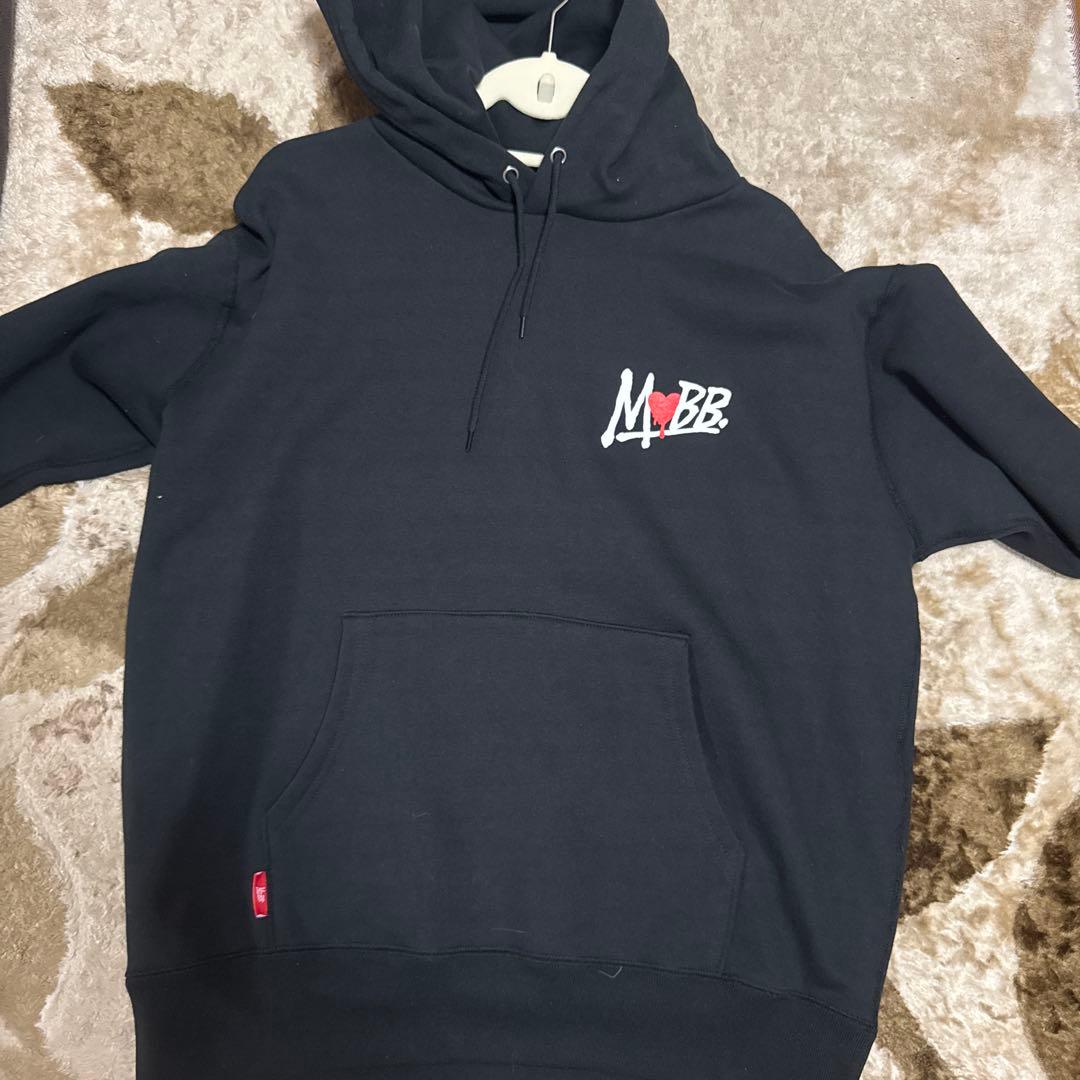MOBB ブラック パーカーxl