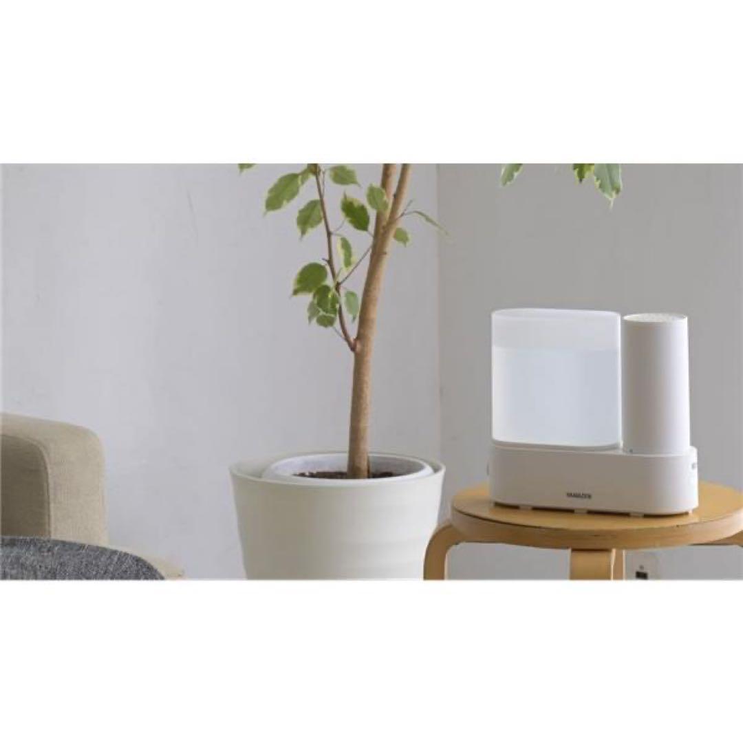 2個セット　YAMAZEN 山善　パーソナルスチーム式加湿器 ホワイト