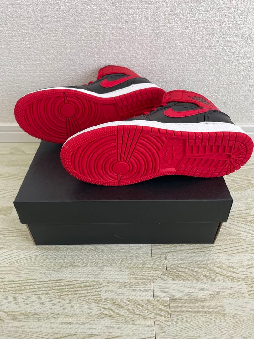 スニーカー NIKE AIR Jordan 1 MID(GS) DQ8423-060