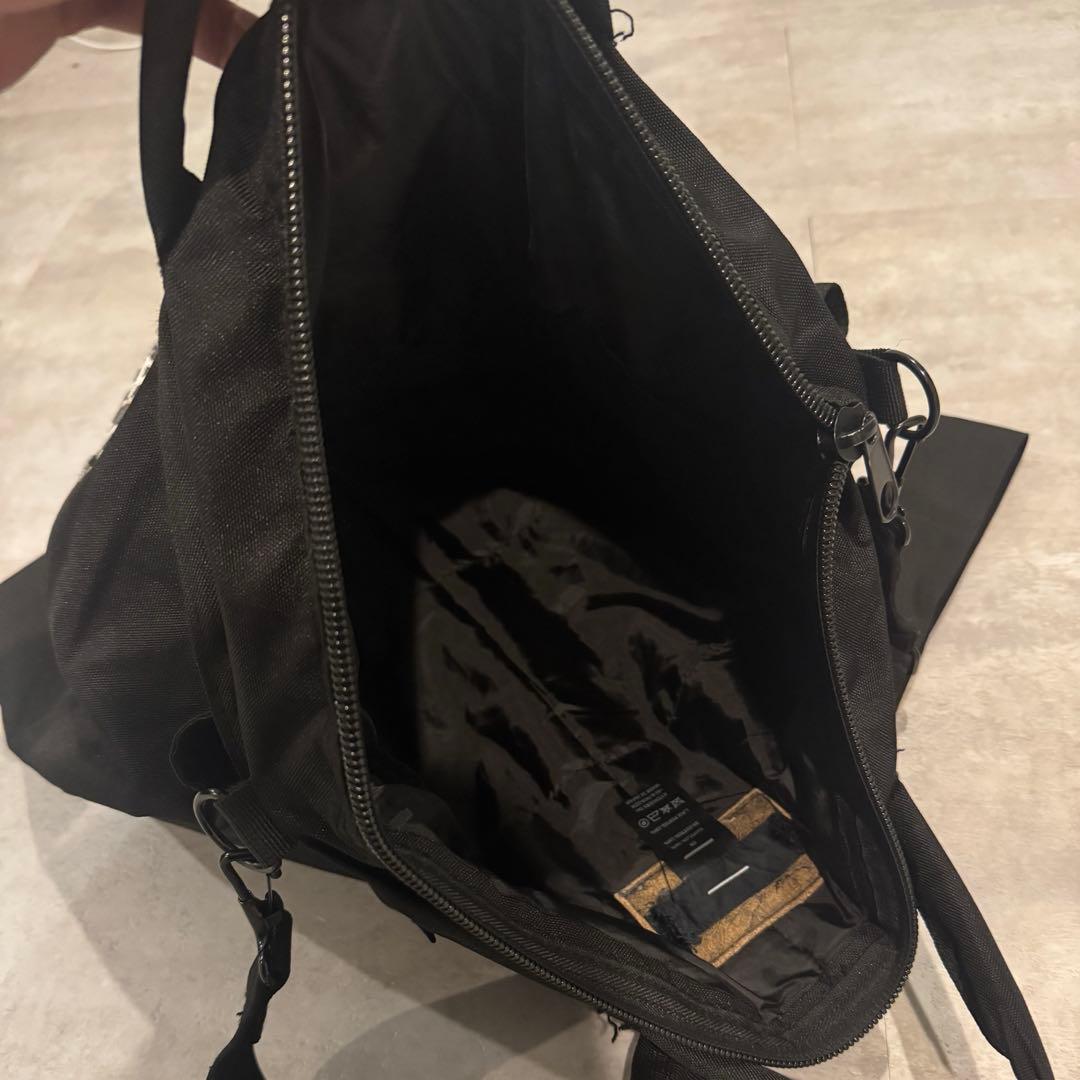 マイナス　ヘルメットバッグ　黒　MINUS black