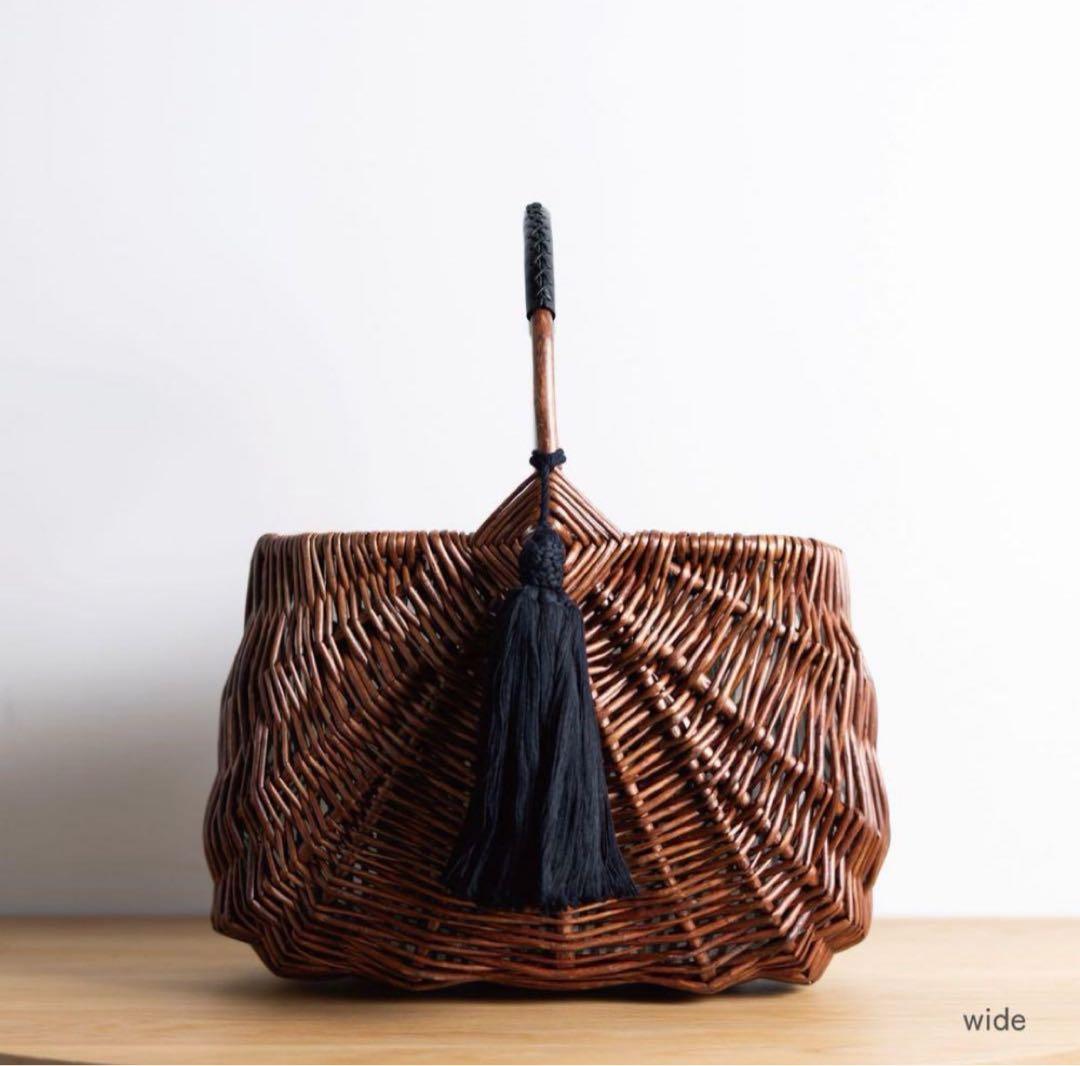 Pale Jute weekend basket 石田ゆり子さん wideサイズ