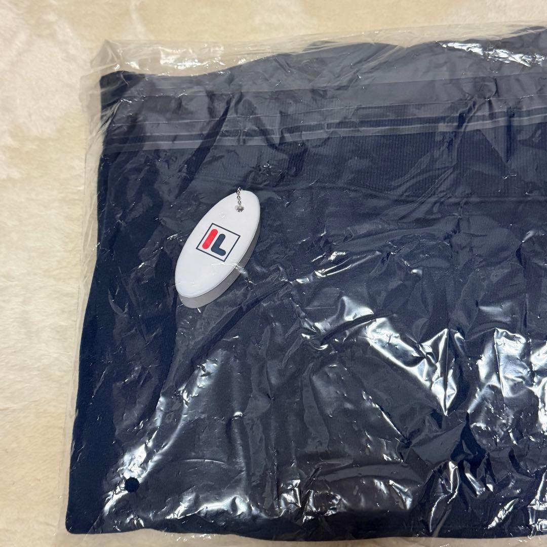 IMP. FILA パーカー ネイビー Mサイズ ロゴ キーホルダー付き