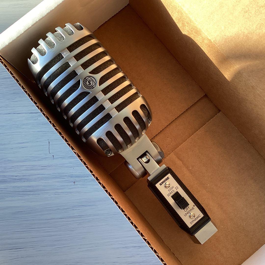 未使用　SHURE (シュア) 55SH series2 ガイコツマイク