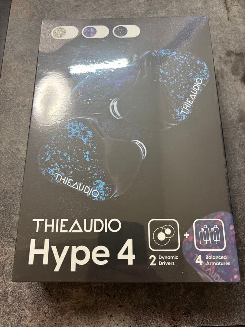 イヤホン THIEAUDIO Hype 4 Black